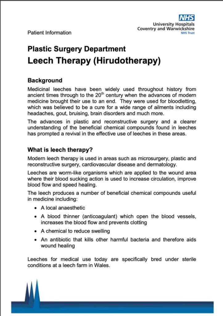 Leech Therapy Centre UK|