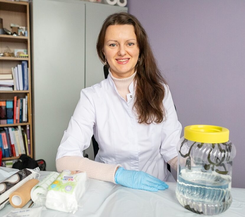 yuliya kostenko leech therapy expert
